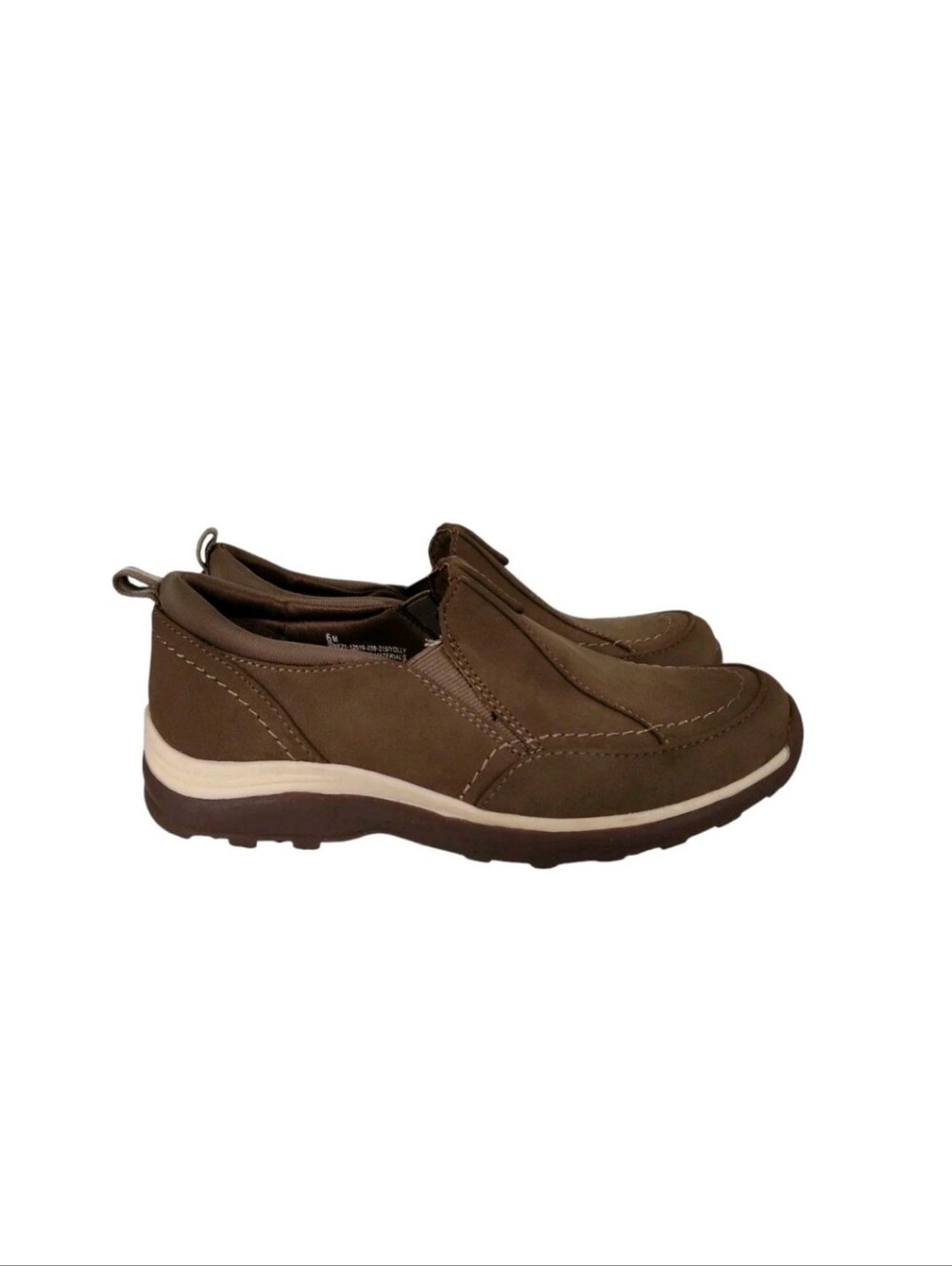 Baretraps Brown Slip On Loafers Women's Size 6 Faux Suede Comfort Shoes